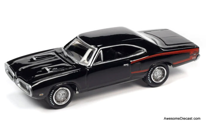 Johnny Lightning 1:64 1970 Dodge Coronet Super Bee, Black