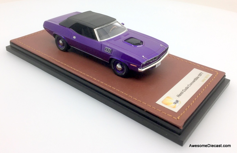 GLM 1:43 1971 Plymouth Hemi Cuda, Violet Metallic