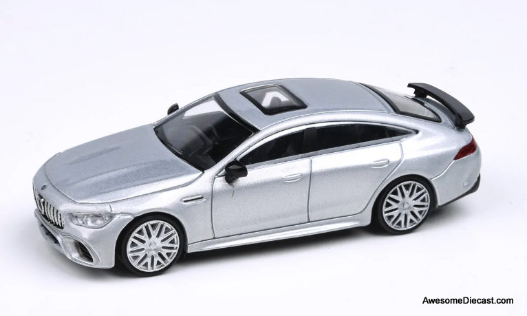 Paragon Models 1:64 2018 Mercedes AMG GT 63S, Silver