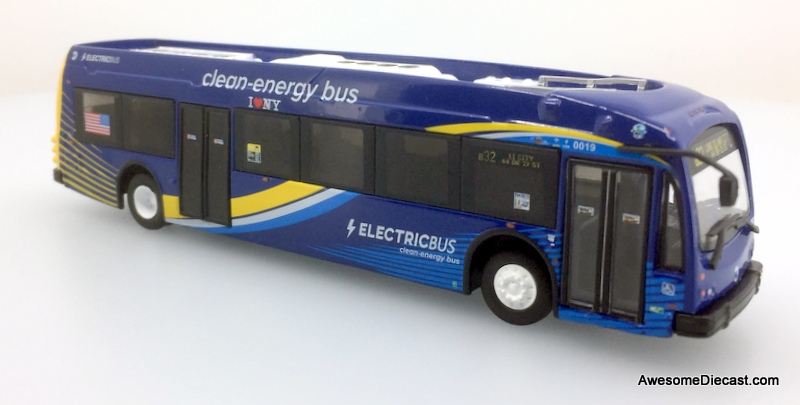 Iconic Replicas 1:87 2022 Proterra ZX5 Electric Transit Bus: MTA New York City