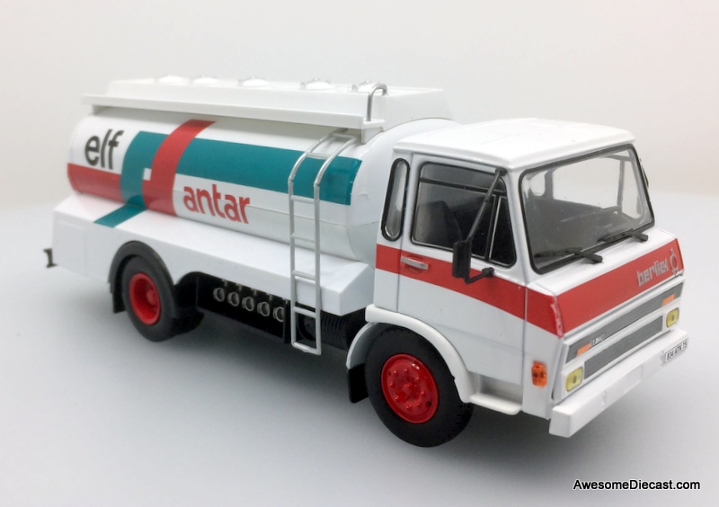 IXO 1:43 1976 Berliet 770K Tanker Truck: Elf Antar Gasoline