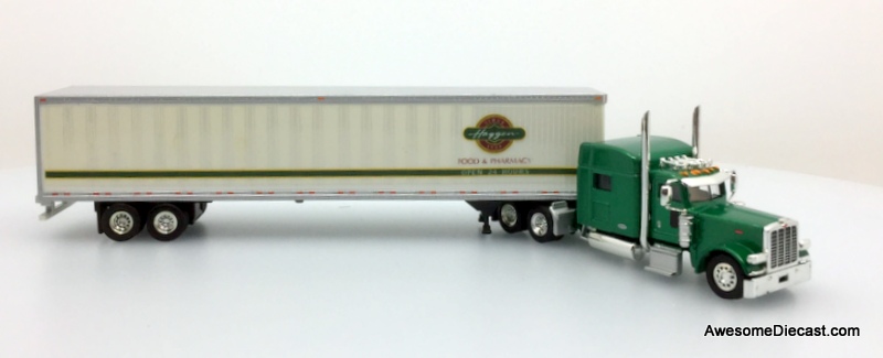 TON 1:87 Peterbilt 389 Sleeper Cab w/53' Dry Van Trailer:  Haggen Food & Pharmacy