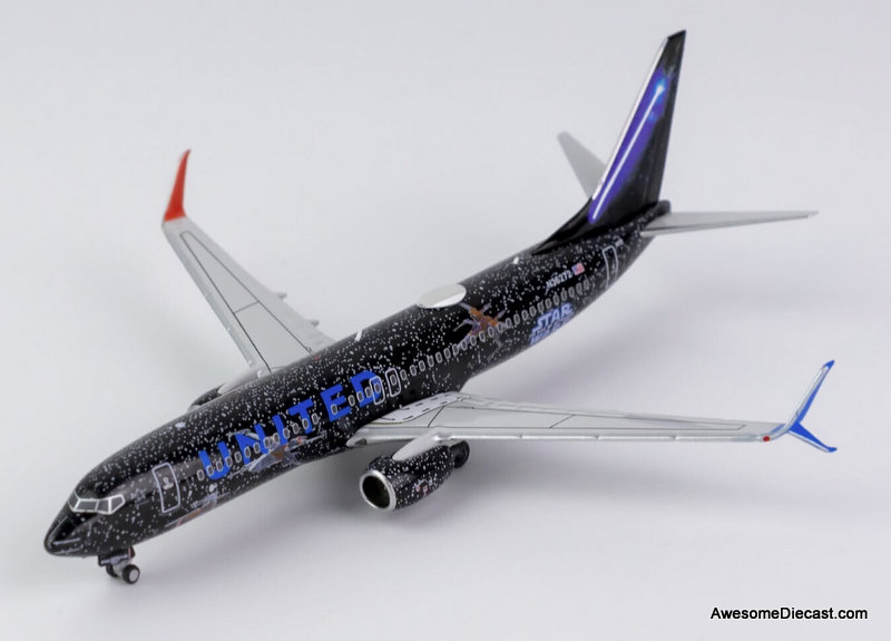 ユナイテッド航空 スター・ウォーズ　 B737-800 1/200 JC Wings UAL Boeing 737-800 