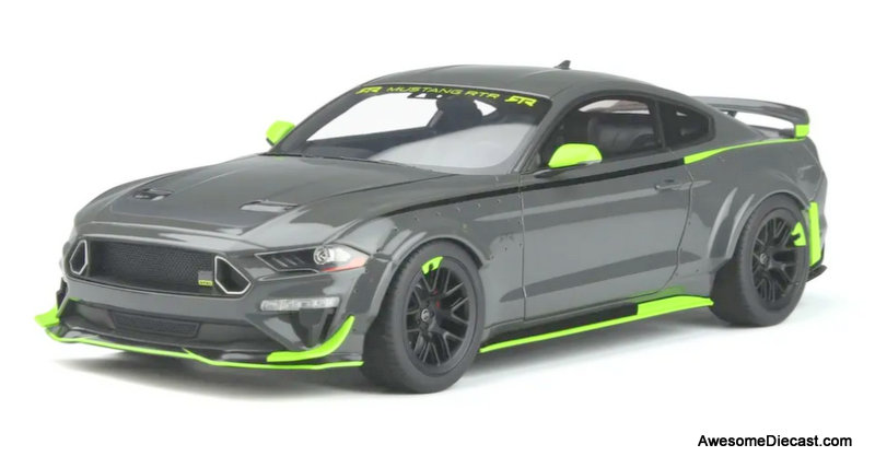 GT Spirit 1:18 Ford Mustang RTR Spec 5 10th Anniversary, Gray/Green