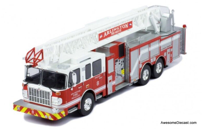 IXO 1:43 Smeal 105 Aerial Ladder: Arlington Fire Rescue