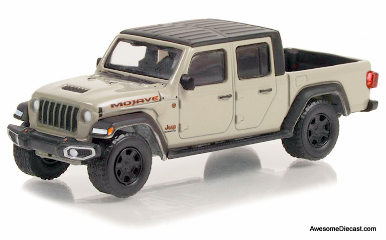 Greenlight 1:64 2022 Jeep Gladiator Mojave, Sting Gray