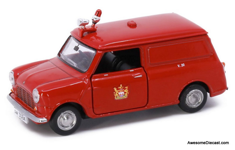 Tiny 1:50 Morris Mini Van: Hong Kong Fire Department