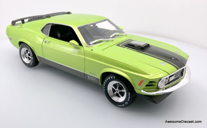 Maisto 1:18 1970 Ford Mustang Mach 1, Metallic Green