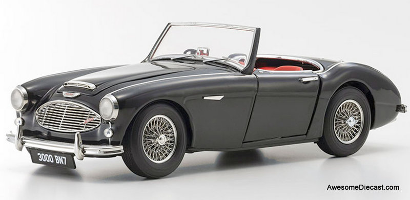 Kyosho 1:18 Austin Healey 3000 MK1 Convertible (RHD, Black) Kyosho 1:18 Austin Healey 3000 MK1 Convertible (RHD, Black)