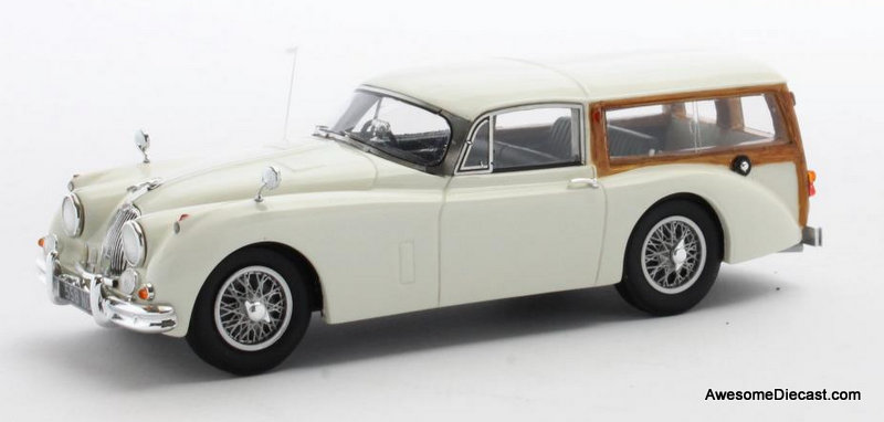 Matrix 1:43 1959 Jaguar XK150 3.4 Litre Foxbat Sports Estate, White