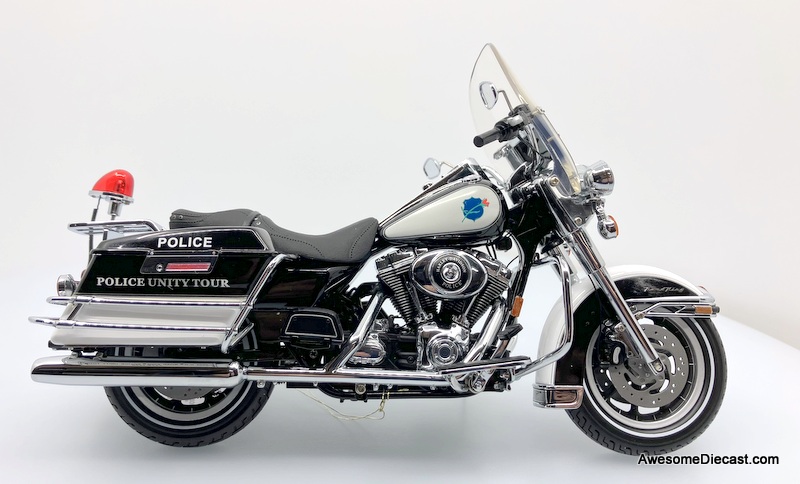 Franklin Mint 1:10 2007 Harley Davidson Road King: Police Unity Tour