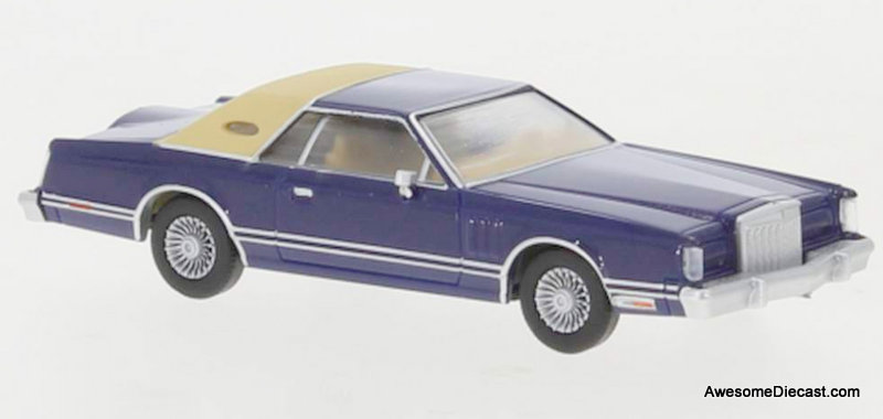 PCX87 1:87 Lincoln Continental Mark V, Metallic Dark Blue/Beige PCX87 1:87 Lincoln Continental Mark V, Metallic Dark Blue/Beige