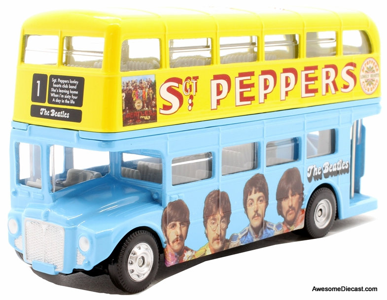 Corgi 1:76 AEC Routemaster London Bus: The Beatles, Sgt Pepper
