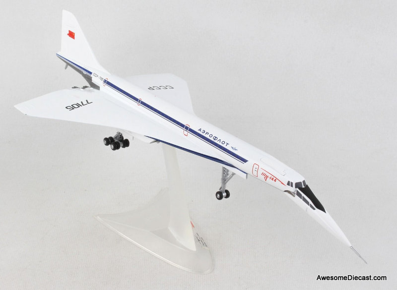 Herpa 1:200 Aeroflot TU-144: Moscow, Russia