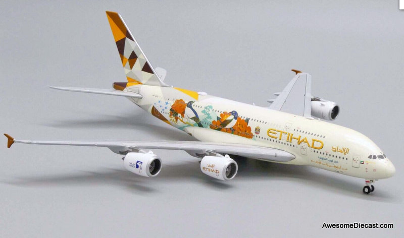 JC Wings 1:400 Airbus A380-800: Etihad Airways (Choose South Korea Livery)