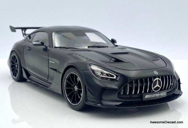 Norev 1:18 2021 Mercedes AMG GT Black Series, Matt Dark Gray