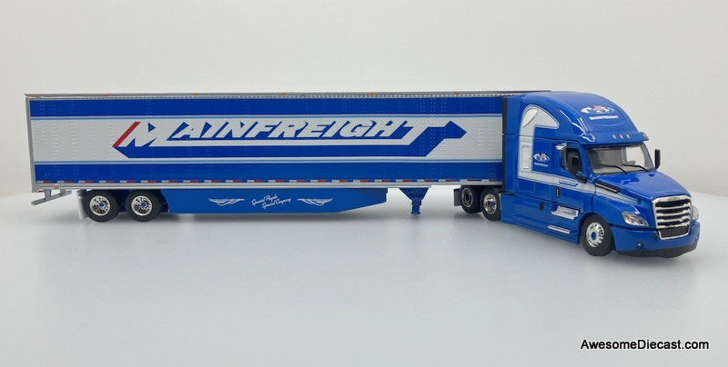 DCP by FG 1:64 2018 Freightliner Cascadia Sleeper w/ 53' Utility Trailer: Mainfreight 