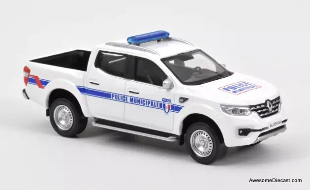 Norev 1:43 2018 Renault Alaskan: French Municipale Police