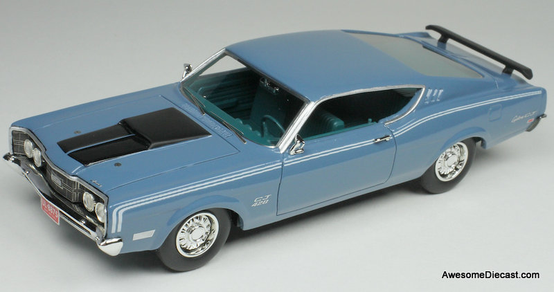 Goldvarg Collection 1:43 1969 Mercury Cyclone, Dark Aqua Poly Goldvarg Collection 1:43 1969 Mercury Cyclone, Dark Aqua Poly