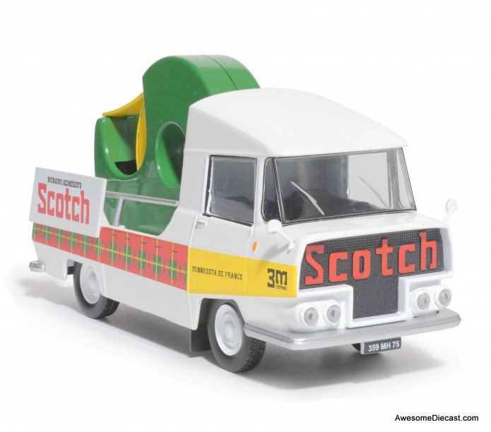 Hachette 1:43 Citroen Type H Promotional Truck: 3M  Scotch Tape