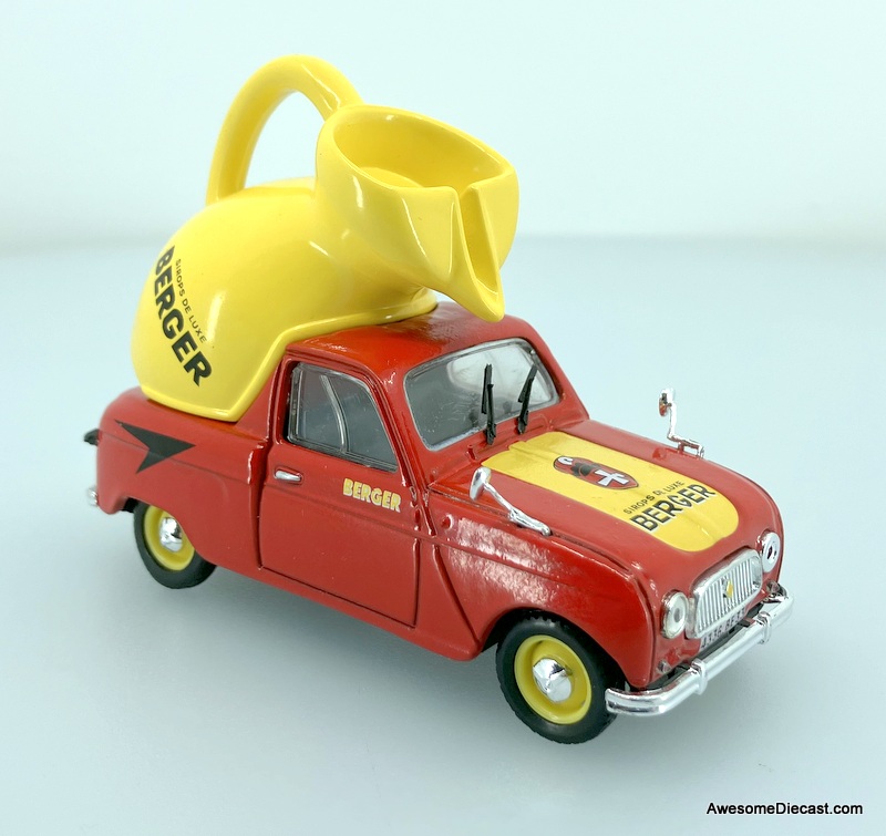 Norev 1:43 1964 Renault 4 Promotional Vehicle: Berger Syrup