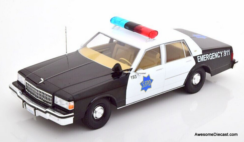 MCG 1:18 1987 Chevrolet Caprice: San Francisco Police Department