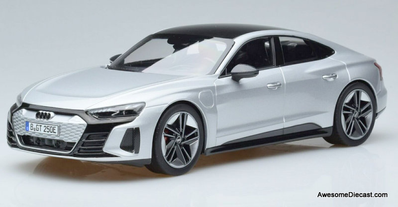 Norev 1:18 2021 Audi RS e-Tron GT, Metallic Silver