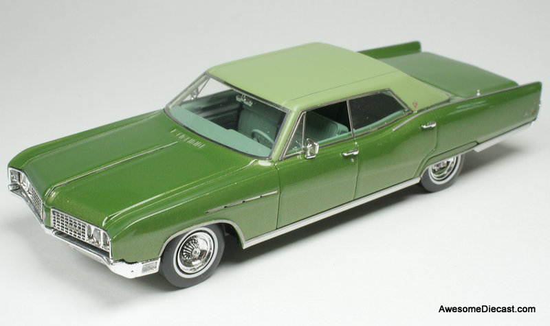 Goldvarg Collection 1:43 1968 Buick Electra, Verdoro Green