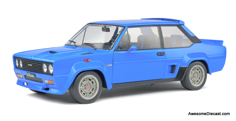 Solido 1:18 1980 Fiat 131 Abarth, Blue