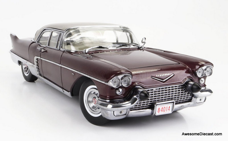 Sun Star 1:18 1957 Cadillac Eldorado Brougham, Maroon