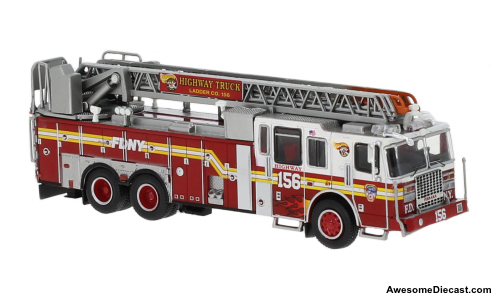 PCX87 1:87 Ferrara Ultra Ladder Truck: Brooklyn, Ladder 156 (Midwood)