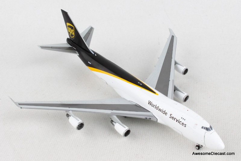 Gemini Jets 1:400 Boeing 747-400F: UPS Worldwide Services