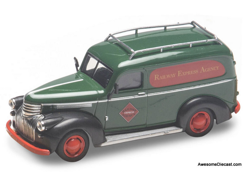  Menards 1:48 1947 Chevrolet Panel Van: Railway Express Agency