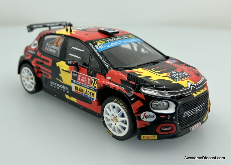 IXO 1:43 Citroen C3 WRC2 #24: 2022 Ypres Rally