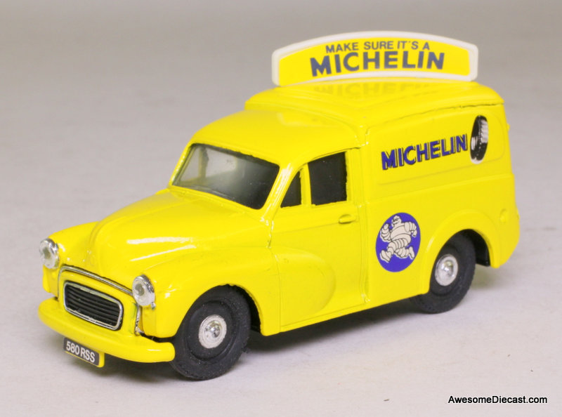 Corgi 1:43 Morris Minor Van: Michelin Tires
