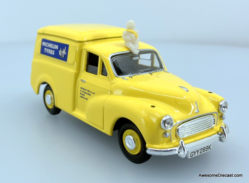 Vanguards 1:43 Morris Minor 8-CWT Van: Michelin Tires 