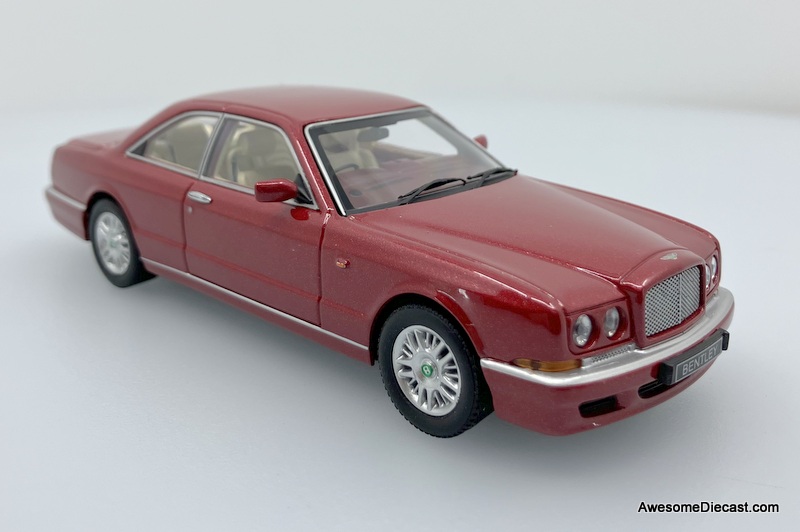 Minichamps 1:43 1996 Bentley Continental R, Metallic Red