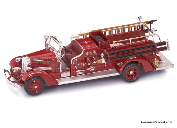 Road Signature 1:43 1925 Ahrens-Fox VC Fire Truck:  Shively KY  Fire Department