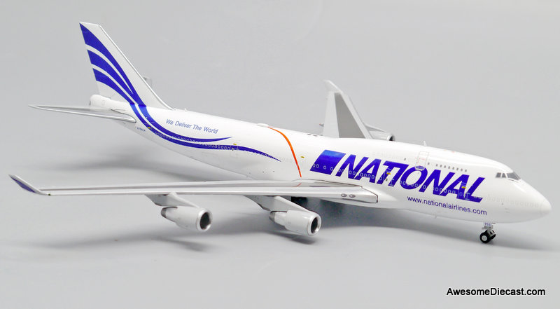 JC Wings 1:400 Boeing 747-400 (BCF): National Airlines (Reg #N702CA)