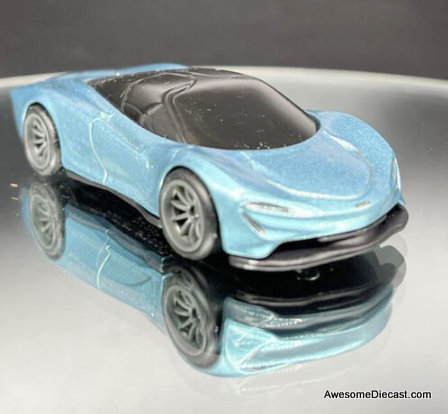 Hot Wheels 1:64 McLaren Speedtail, Light Metallic Blue Hot Wheels 1:64 McLaren Speedtail, Light Metallic Blue