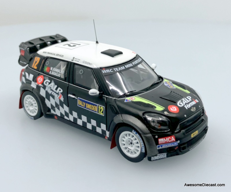 IXO 1:43 2012 Mini Cooper John Cooper Works #12: 2012 Rally Sweden