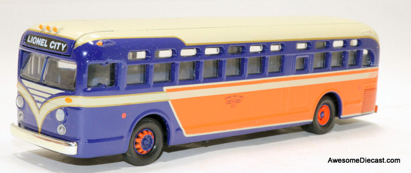 Corgi 1:50 GM 4502, Lionel Bus Lines: Lionel City