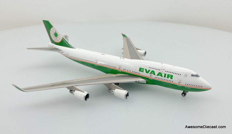 JC Wings 1:400 Boeing 747-400: Eva Airways
