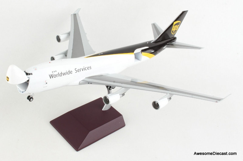 Gemini 200 1:200 Boeing 747-400F: UPS Worldwide Services (Reg#N580UP) 