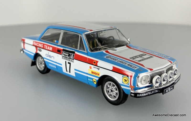 IXO 1:43 1972 Volvo 142 #17: 1972 RAC Rally