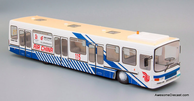 Hachette 1:43 Cobus 300 Airport Shuttle Bus: Air China