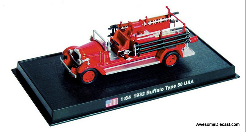 Amercom 1:64 1932 Buffalo Type 50 Fire Truck: Montville, New Jersey