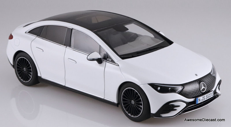 NZG 1:18 2022 Mercedes Benz-EQ EQE, White