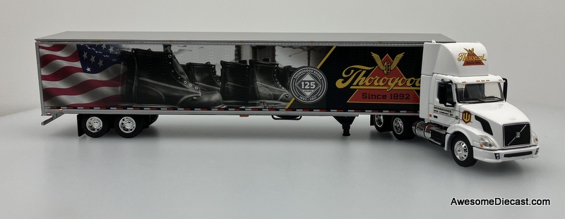 DCP 1:64 Volvo VNL 300 Day Cab w/53' Dry Goods Trailer: Thorogood Shoes