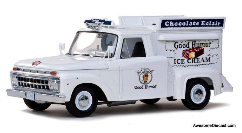 Sun Star 1:18 1965 Ford F-100: Good Humor Ice Cream Truck